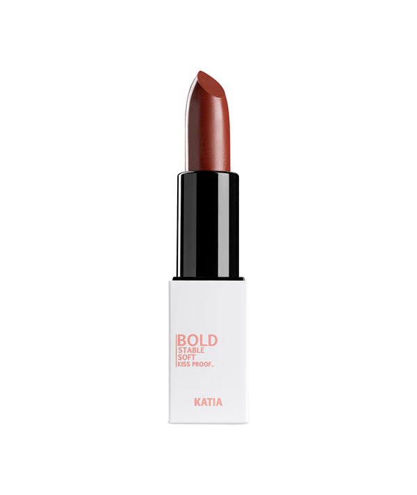 Katia Bold Stable Soft Kiss-Proof Lipstick Hydrating Oils Nude K02