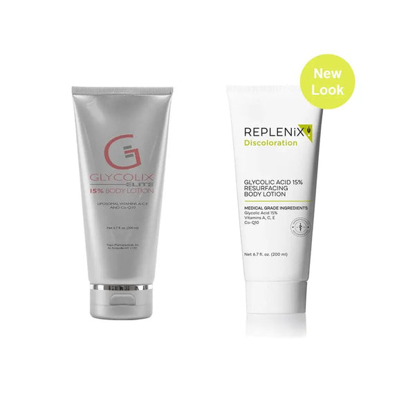 Replenix Elite 15% Glycolic Acid Body Lotion Exfoliating Hydrating Formula 200ml