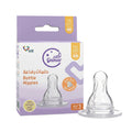 Gamar Narrow Silicone Bottle Nipple Anti-Colic +12 M