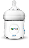 Avent Natural Feeding Bottle, Ultra Soft Newborn Teat, Anti-Colic Valve, 125 ml