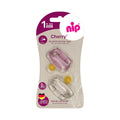 Nip Cherry Round Soother Natural Rubber Latex Brown and Red 2 Pieces