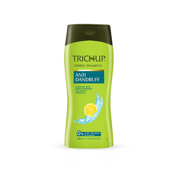 Trichup Herbal Shampoo Liquid Tea Tree Anti-Dandruff 200 ml