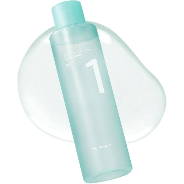 Numbuzin No.1 Pure-Full Calming Herb Toner, Vitamin-Enriched, 300 ml