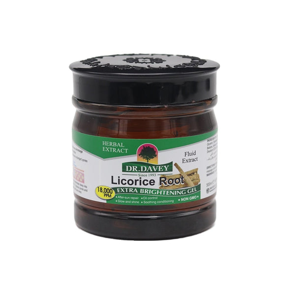 Dr. Davey Licorice Root Gel Moisturizer Hydrating Fast-Absorbing Gel 500 ml