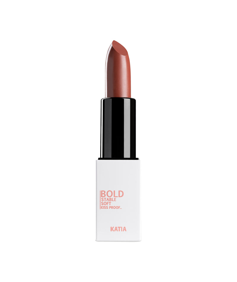 Katia Bold Stable Soft Kiss-Proof Lipstick Hydrating Oils Pink K17