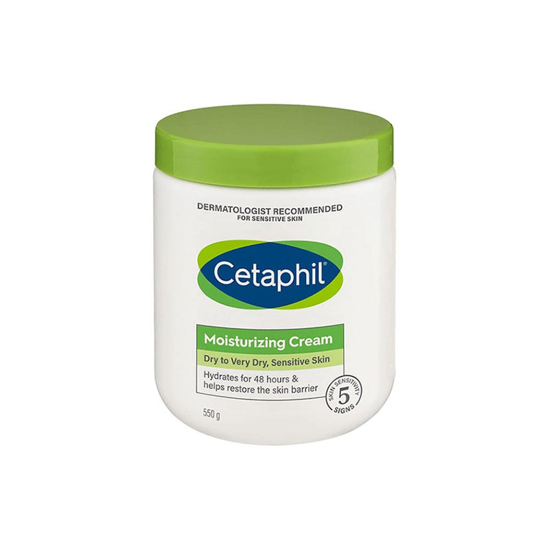 Cetaphil Moisturizing Cream Rich Hydration Glycerin Nourishing Oils 550 g