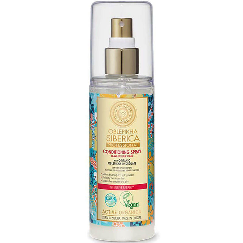 Natura Siberica Conditioning Spray Liquid Leave-In Heat Protection 125ml