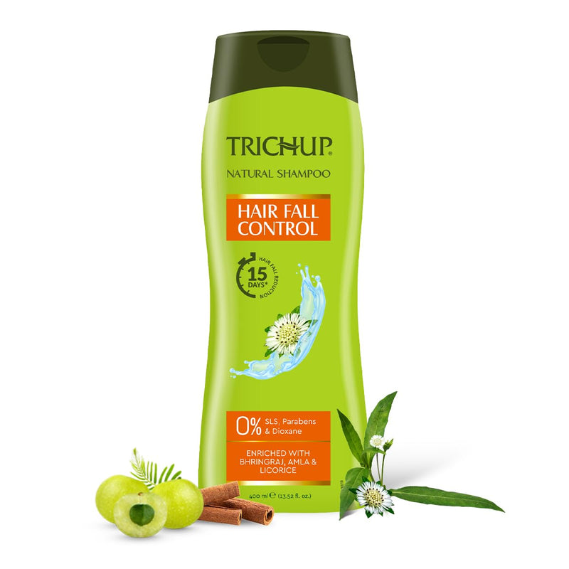 Trichup Herbal Shampoo Hair Strengthening Formula Coconut Oil 400 ml