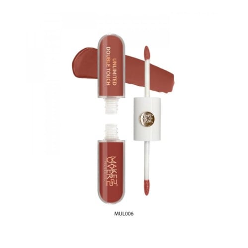 Makeover22 Matte & Glossy Liquid Lipstick Two-Step Duo MUL006