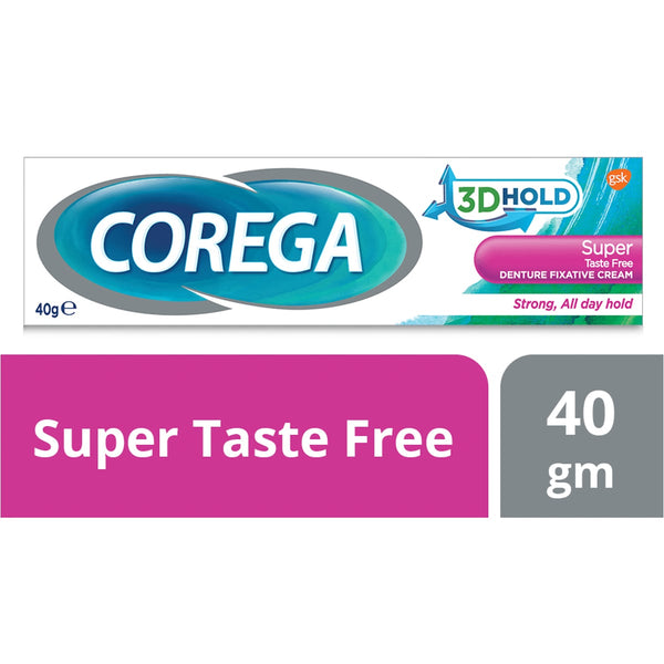Corega Strong Denture Adhesive Cream Secure Hold 40g