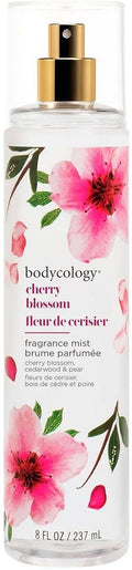 Bodycology Cherry Blossom Body Mist Spray Floral Peach Vanilla 237 ml