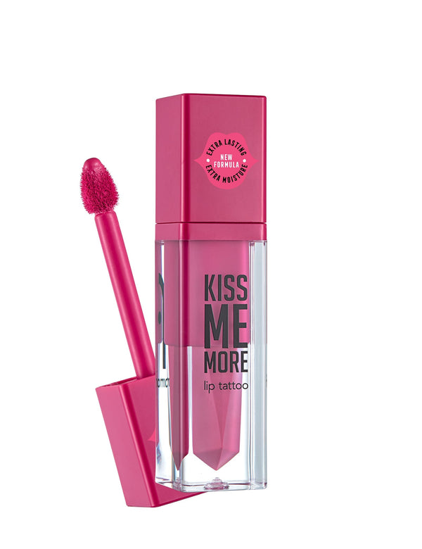 Flormar Kiss Me More Lip Tattoo Liquid Lipstick Long-Lasting Crazy Pink 04