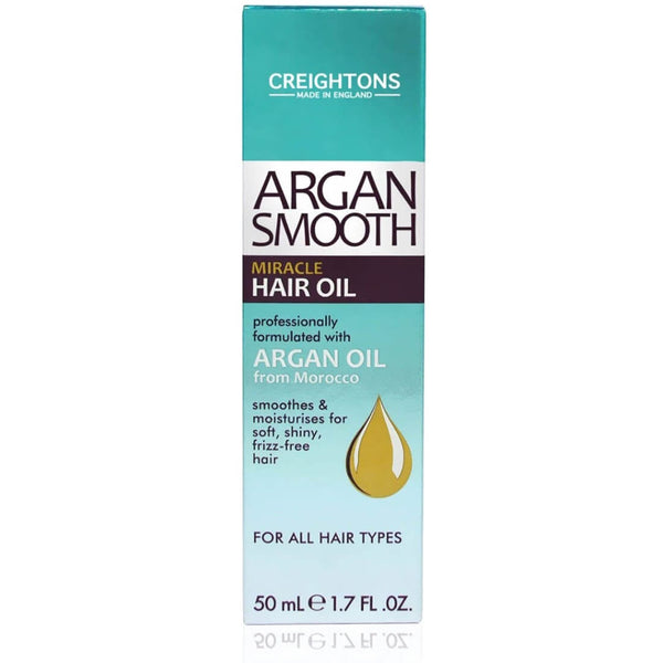 Creightons Argan Smooth Miracle Hair Oil Liquid Argan Oil 50ml