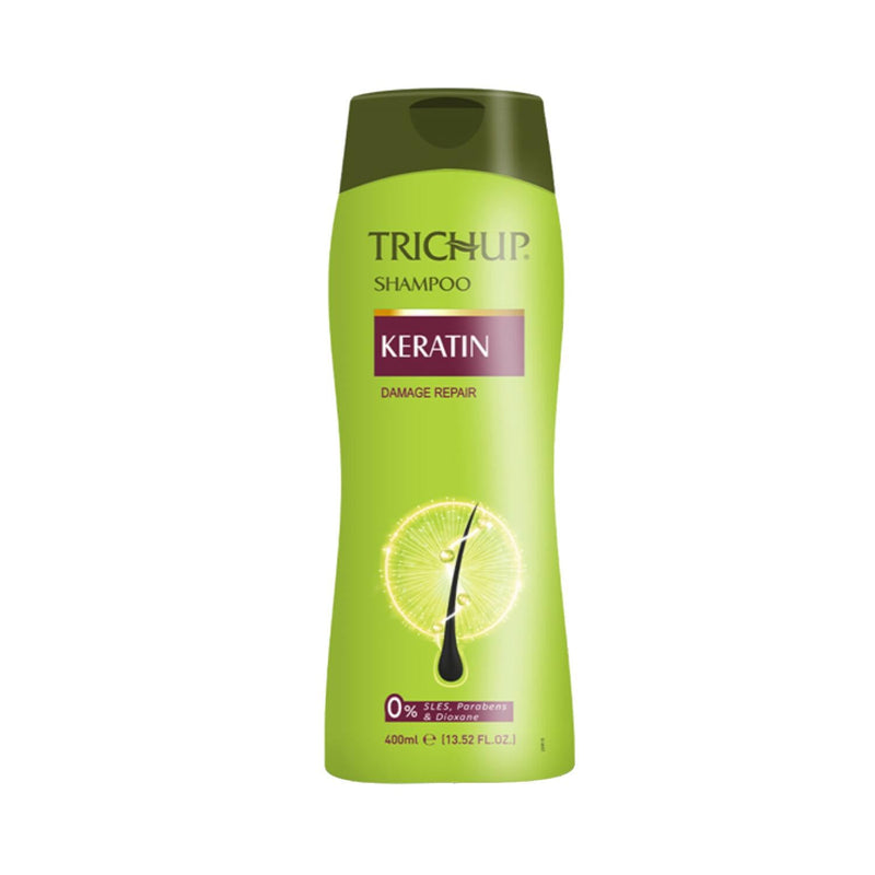 Trichup Keratin Shampoo Liquid Hydrolyzed Keratin Frizz Control 400 ml