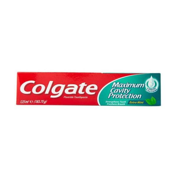 Colgate Maximum Cavity Protection Toothpaste Fluoride Formula Extra Mint