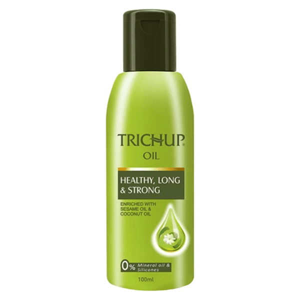 Trichup Healthy Long & Strong Hair Oil Liquid Herbal Extracts Coconut Oil 100ml