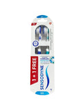 Sensodyne Advanced Complete Protection Soft Toothbrushes, Small Head, 1+1 Pack, Assorted Colors