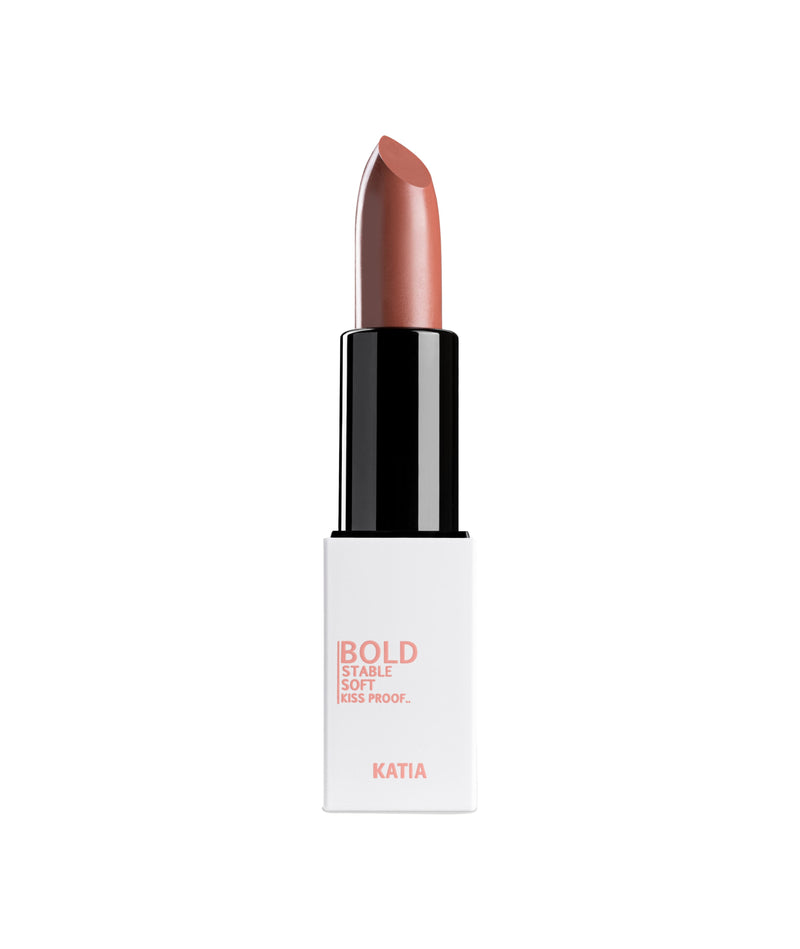 Katia Bold Stable Soft Kiss Proof Lipstick Velvety Finish Nude K13