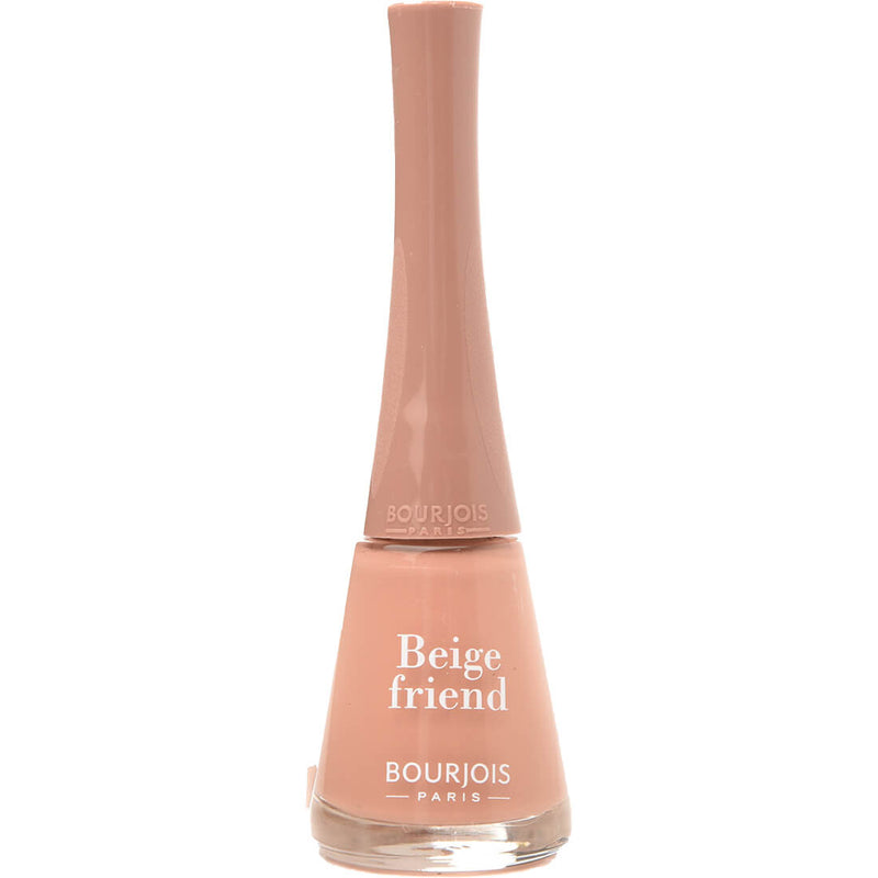 Bourjois 1 Seconde Gel Nail Polish T04 Nude, One-Coat Formula, 1 Piece