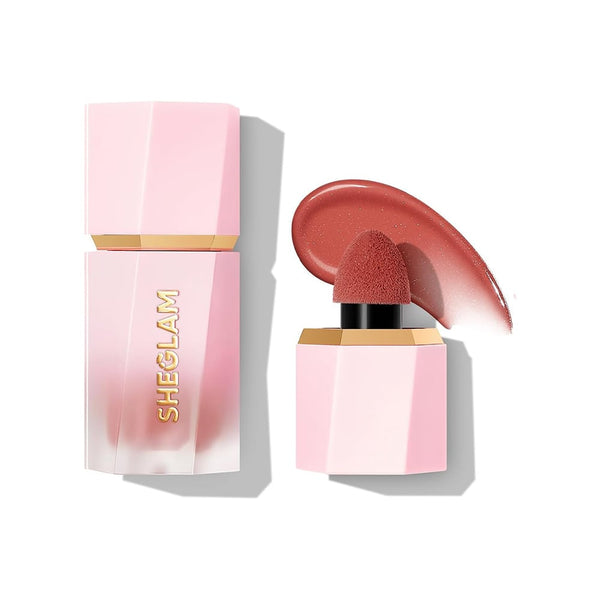 SHEGLAM Color Bloom Liquid Blush Creamy-to-Powder Soft Matte Risky Business 5.2 ml