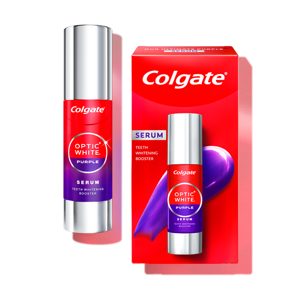 Colgate Optic Purple Serum Liquid Color-Correcting Oral Care Serum Mint Yuzu 40 ml