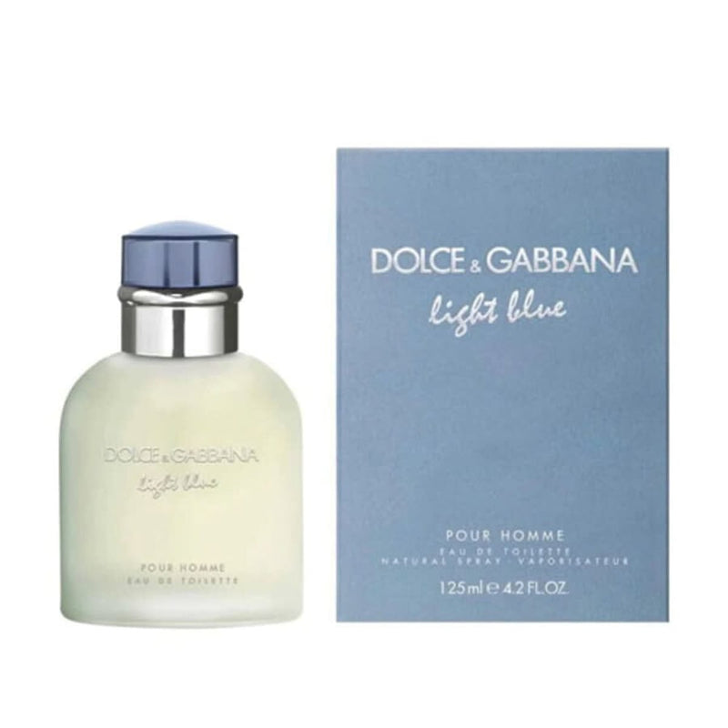 Dolce & Gabbana Light Blue Eau de Toilette for Men Fresh Fragrance 125ml