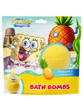 Disney SpongeBob Kids Bath Bombs Pineapple Fragrance, 3 Pieces
