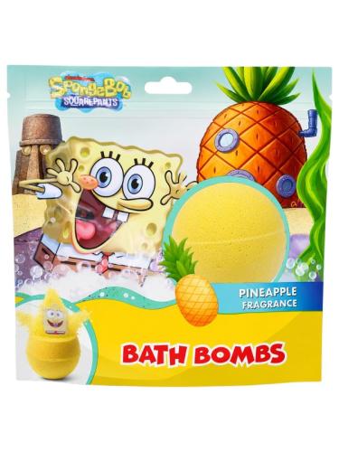 Disney SpongeBob Kids Bath Bombs Pineapple Fragrance, 3 Pieces