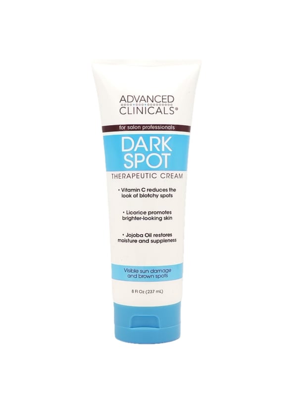 Advanced Clinicals Dark Spot Corrector Cream Vitamin C Licorice Jojoba Oil 237 ml