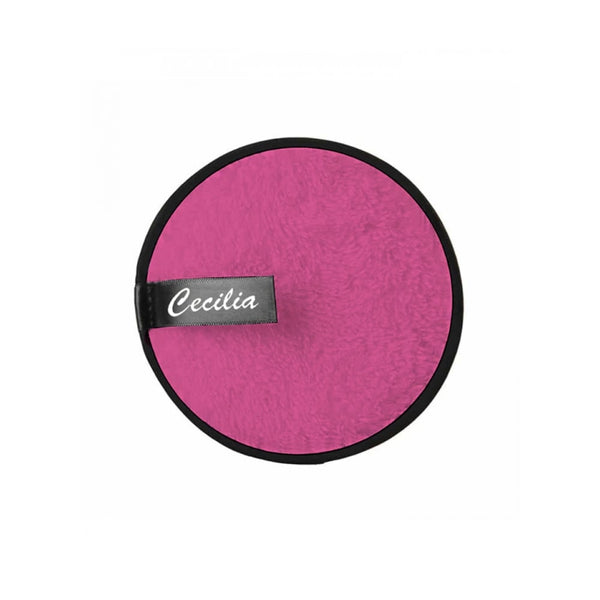 Cecilia Reusable Makeup Remover Towelette Soft Dark Pink