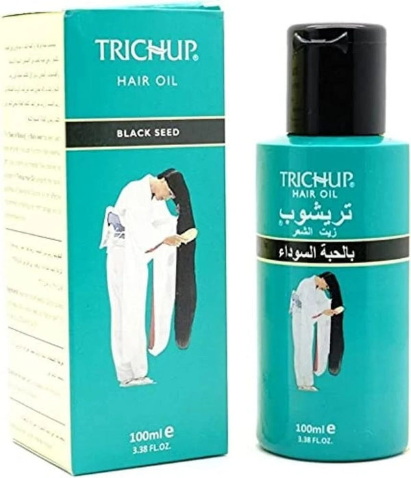 Trichup Black Seed Hair Oil, Silicone-Free Liquid, 100 ml