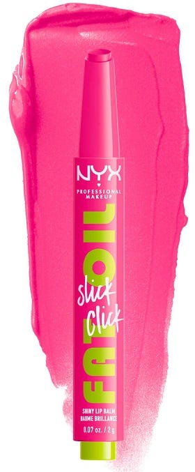 NYX Professional Makeup Fat Oil Slick Click Vegan Lip Balm Glossy Finish Thriving 2 g