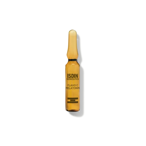 ISDIN CEUTICS Flavo-C Melatonin Night Recovery Serum with Vitamin C and Bakuchiol