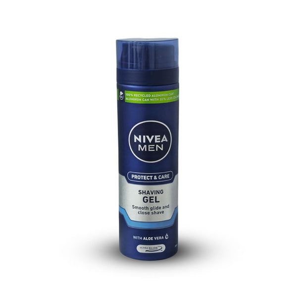 NIVEA MEN Protect & Care Shaving Gel Aloe Vera ProVitamin B5 200 ml