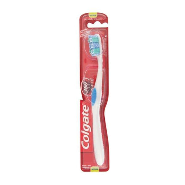 Colgate 360 Optic White Medium Toothbrush