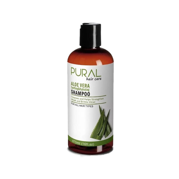 Thira Pural Aloe Vera Shampoo, Soothing Hydrating Formula, All Hair Types, 475ml