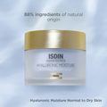 ISDIN CEUTICS Hyaluronic Moisture Facial Cream Hyaluronic Acid Normal to Dry Skin 50 ml