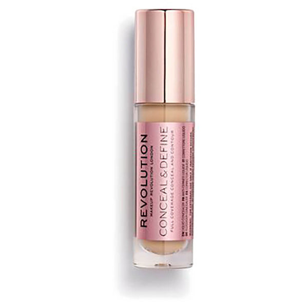 Makeup Revolution Conceal & Define Liquid Concealer Matte Finish C7 Beige