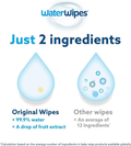 WaterWipes On-The-Go Plastic-Free Wipes, Fragrance-Free, 28 Wipes