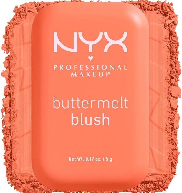 NYX Professional Makeup Buttermelt Blush Pressed Powder Soft Matte or Glowy Sooner The Butta