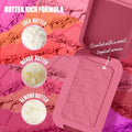 NYX Professional Makeup Buttermelt Blush Pressed Powder Soft Matte or Glowy Sooner The Butta