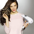 Braun Satin Hair 5 Ionic Hair Dryer HD 585 with Diffuser and Concentrator, White