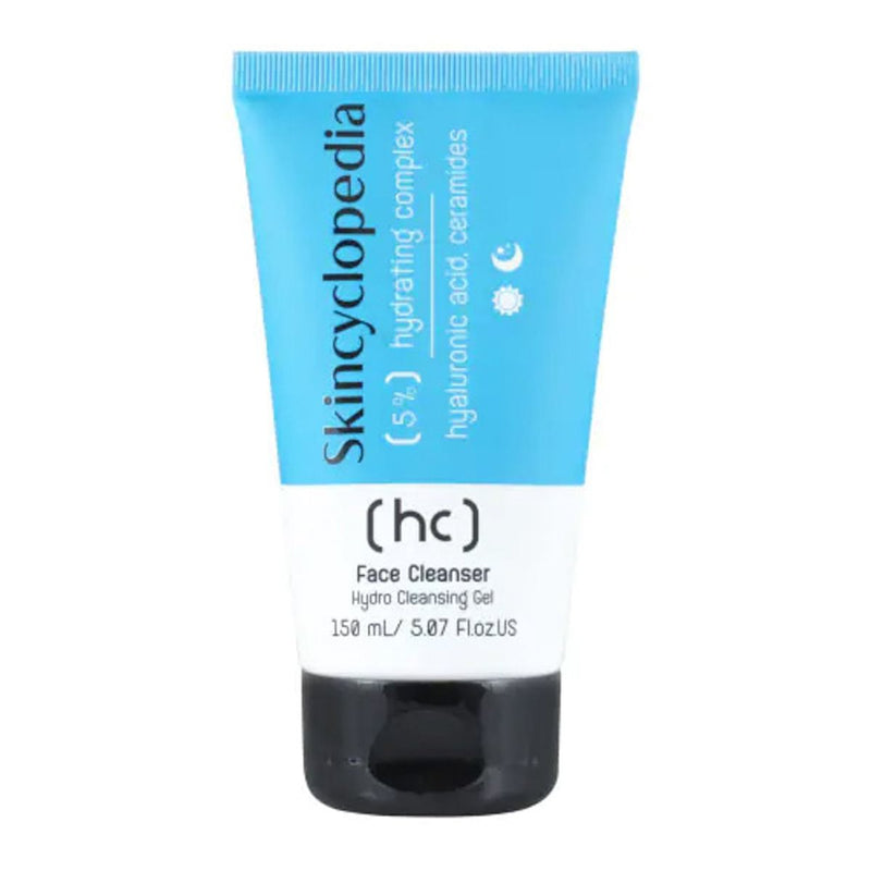 Skincyclopedia Hyaluronic Acid Face Wash Gel Cleanser 5% Hyaluronic Acid Ceramides 150 ml