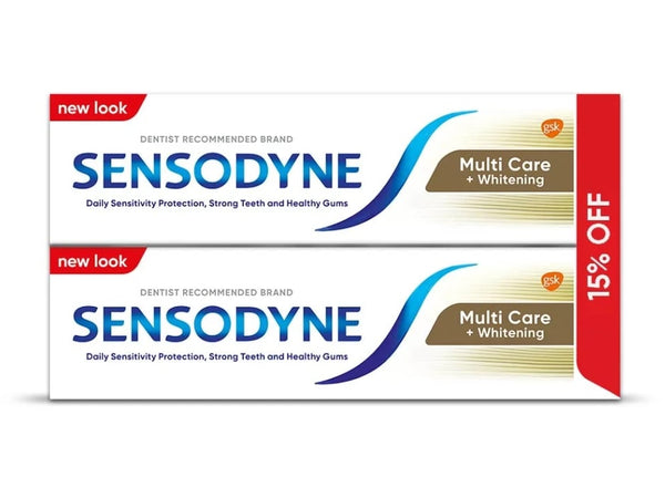 Sensodyne Multi Care Toothpaste Brightening Sensitivity Care Promo Pack