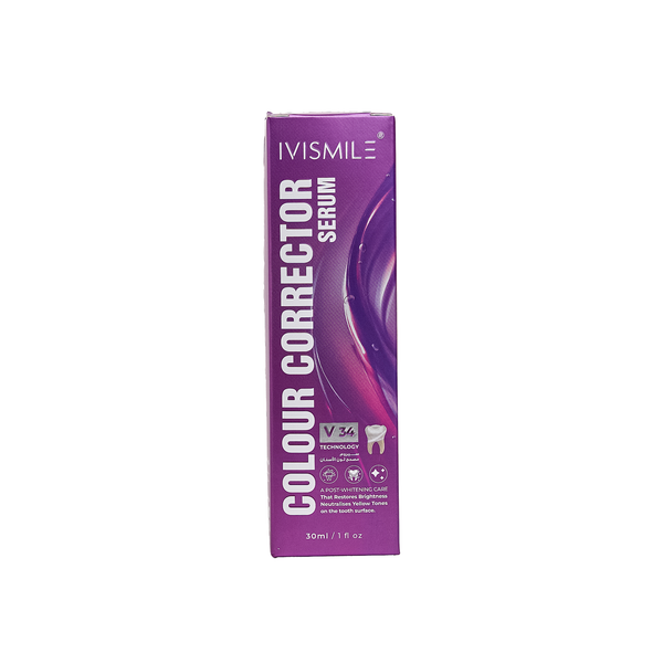 Ivismile Colour Corrector Serum V34 Purple Color-Correcting Teeth Brightening Serum 30ml