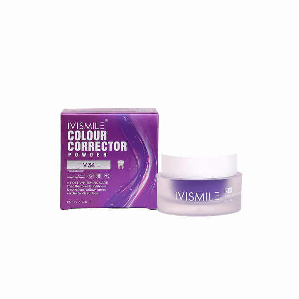 Ivismile Colour Corrector Powder V34 Oral Care Powder, Surface-Stain Care, 12 ml