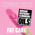 NYX Professional Makeup Fat Oil Slick Click Vegan Lip Balm Glossy Avocado, Cloudberry & Raspberry Oils Double Tap 2 g