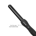 La Belle Mini Hair Styling Set Hair Straightener Dryer Curler Black