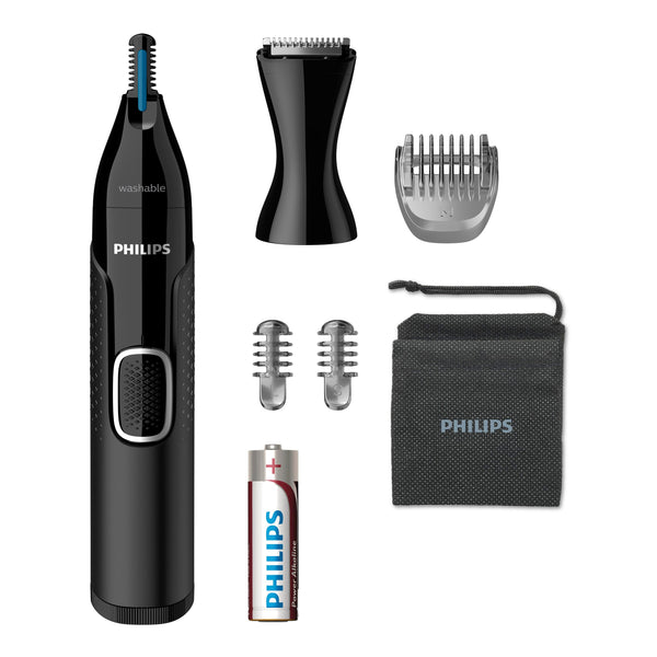 Philips NT5650/16 Nose and Ear Trimmer Protective Guard Washable with Bag