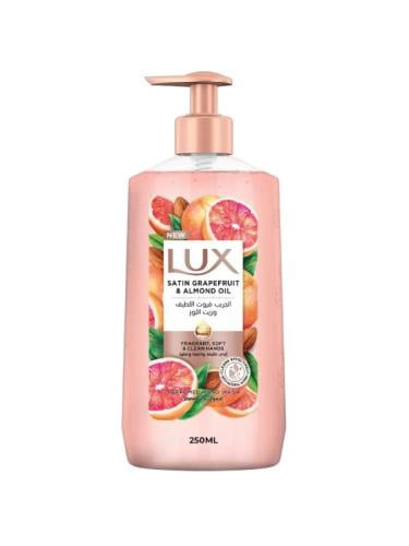 Lux Grapefruit and Almond Oil Liquid Hand Soap Moisturizing Cleanser 250 ml